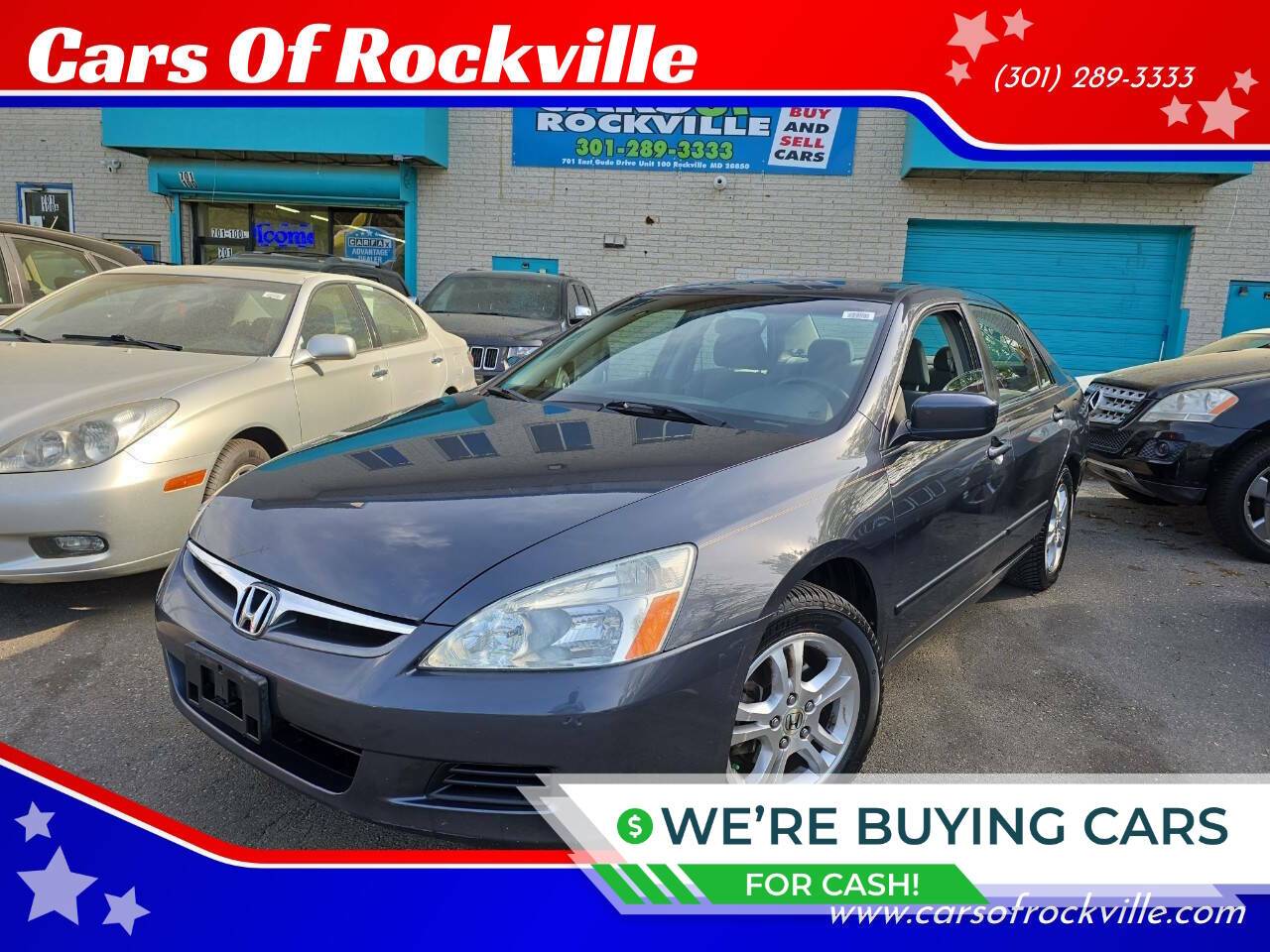 2006 Honda Accord LX — Sedan — 154,710 mi — Rockville, MD