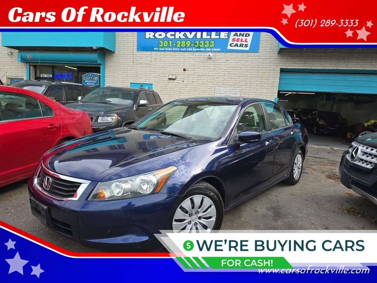 2008 Honda Accord LX — Sedan — 91,403 mi — Rockville, MD