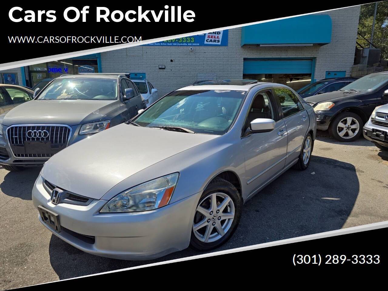 2003 Honda Accord EX V6 — Sedan — 121,498 mi — Rockville, MD