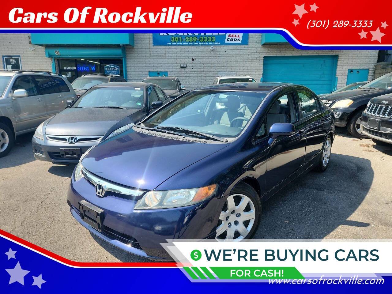2008 Honda Civic LX — Sedan — 68,772 mi — Rockville, MD