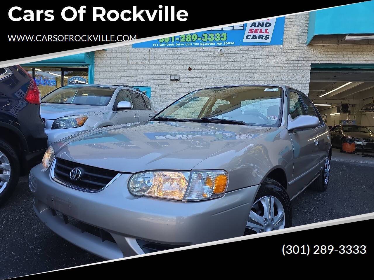 2001 Toyota Corolla LE — Sedan — 90,940 mi — Rockville, MD