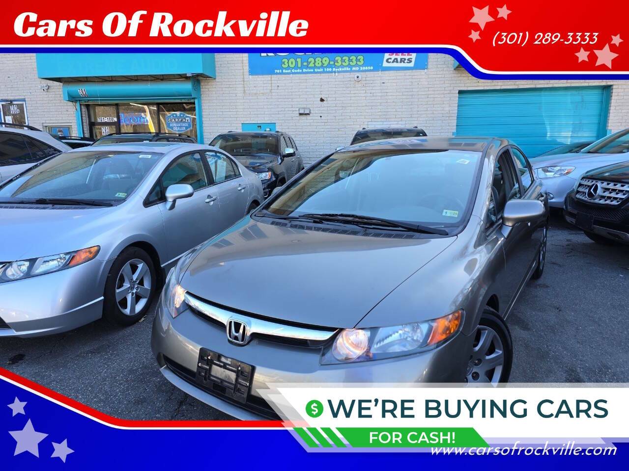 2008 Honda Civic LX — Sedan — 137,327 mi — Rockville, MD