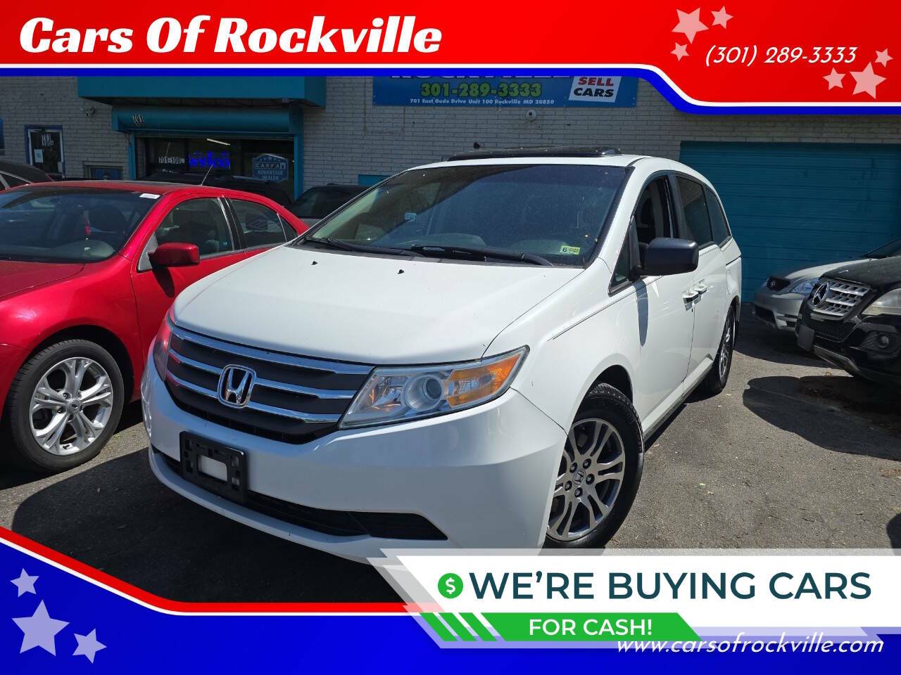 2011 Honda Odyssey EX-L — Minivan — 174,225 mi — Rockville, MD