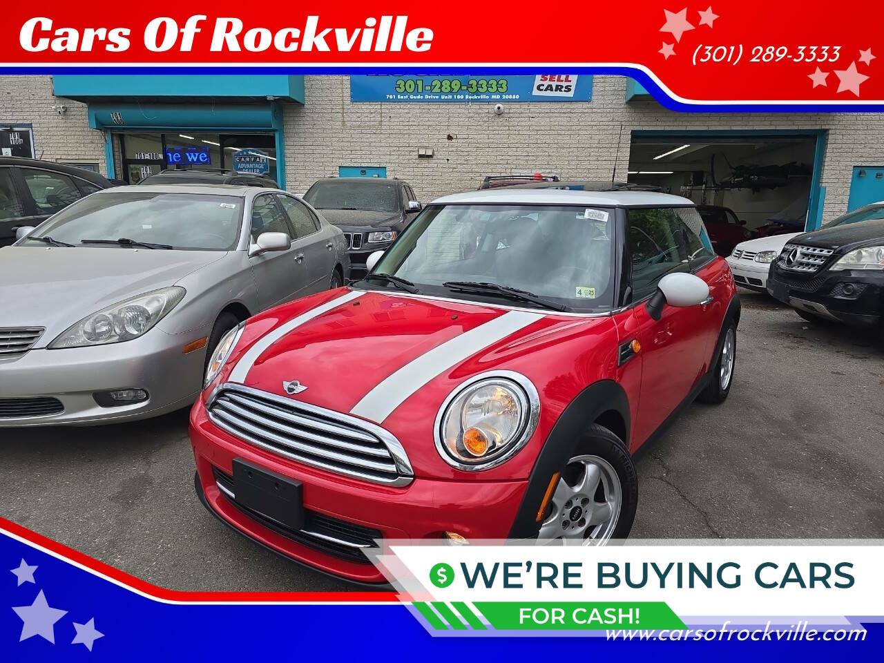 2011 MINI Hardtop Cooper — Hatchback — 73,069 mi — Rockville, MD