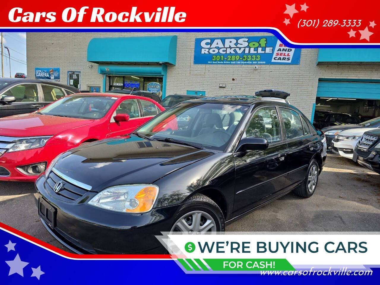2003 Honda Civic EX — Sedan — 149,904 mi — Rockville, MD