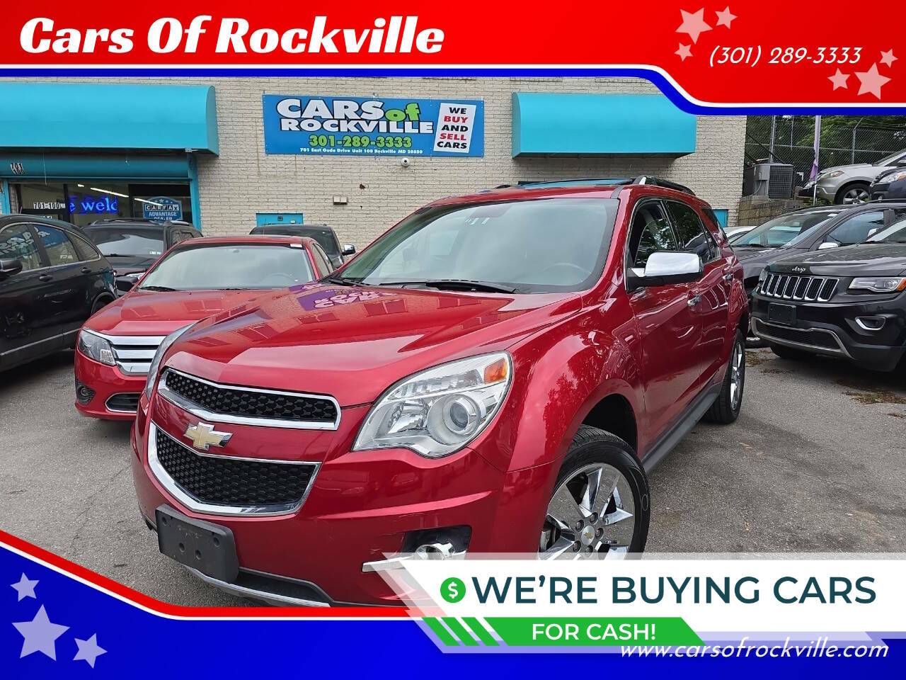 2012 Chevrolet Equinox LTZ — SUV — 108,010 mi — Rockville, MD