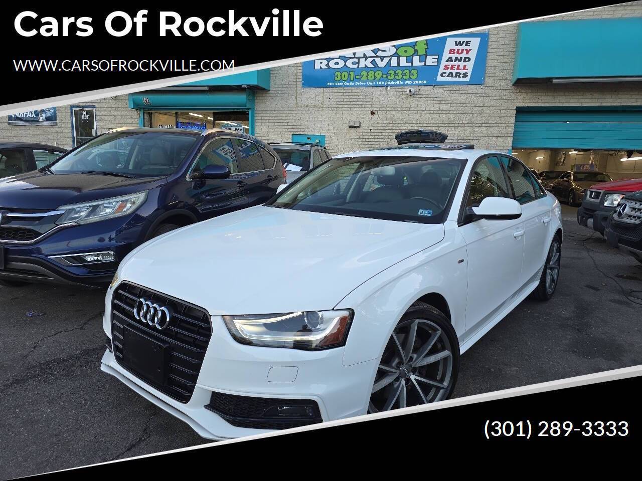 2016 Audi A4 Premium — Sedan — 89,798 mi — Rockville, MD