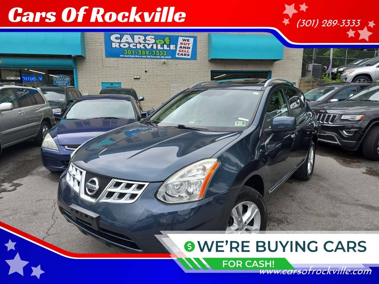 2012 Nissan Rogue SV — SUV — 91,494 mi — Rockville, MD