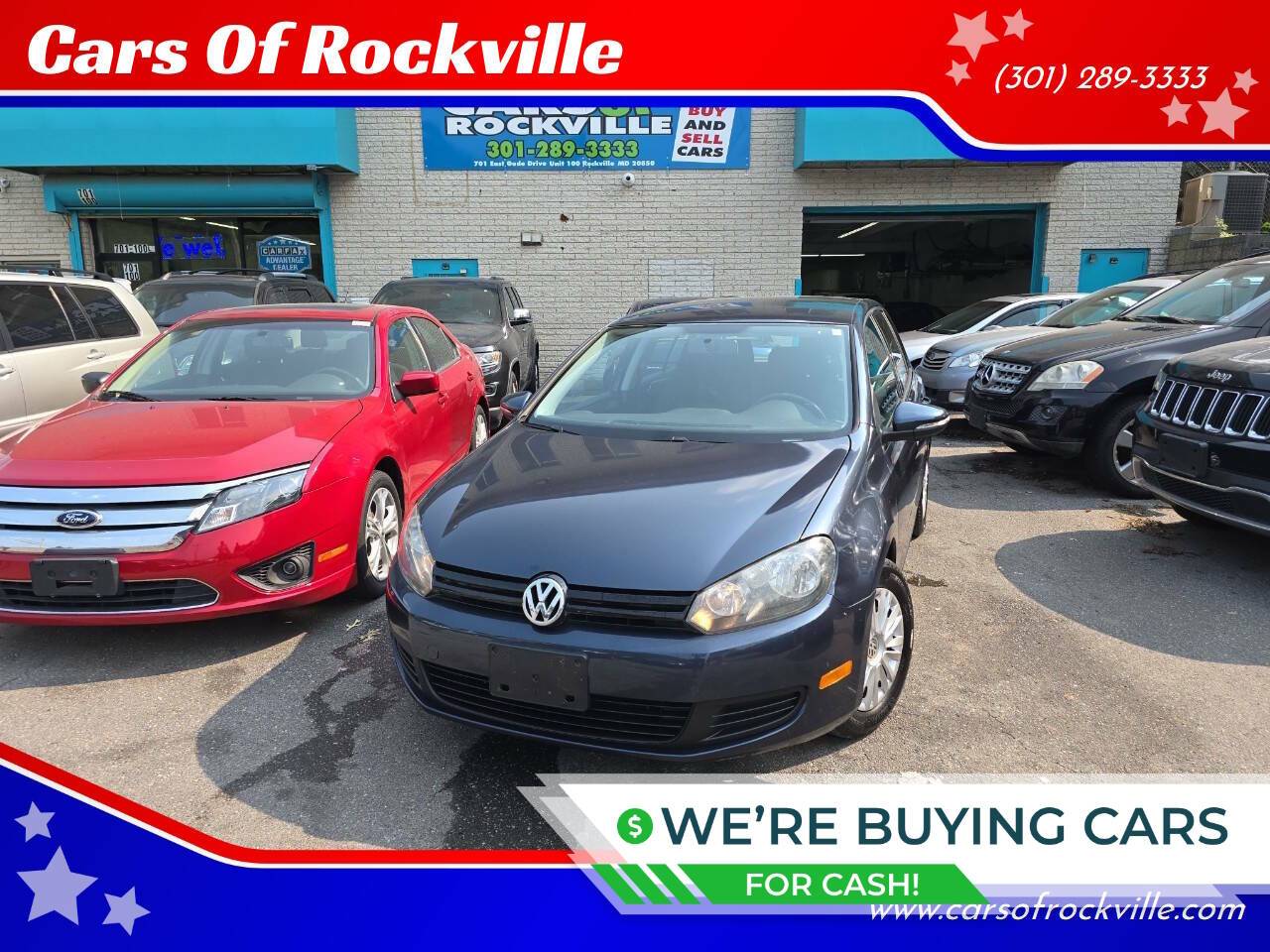 2012 Volkswagen Golf 2.5 — Hatchback — 119,918 mi — Rockville, MD