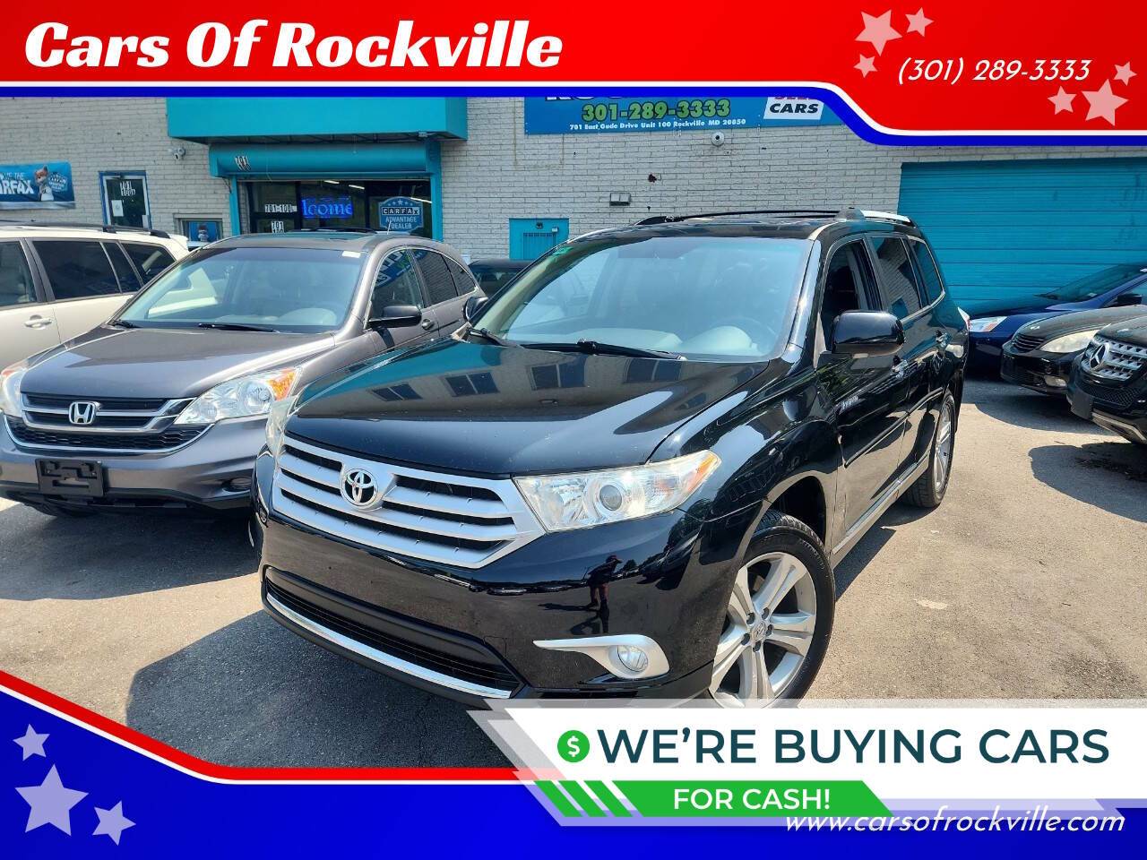 2012 Toyota Highlander Limited — SUV — 131,390 mi — Rockville, MD