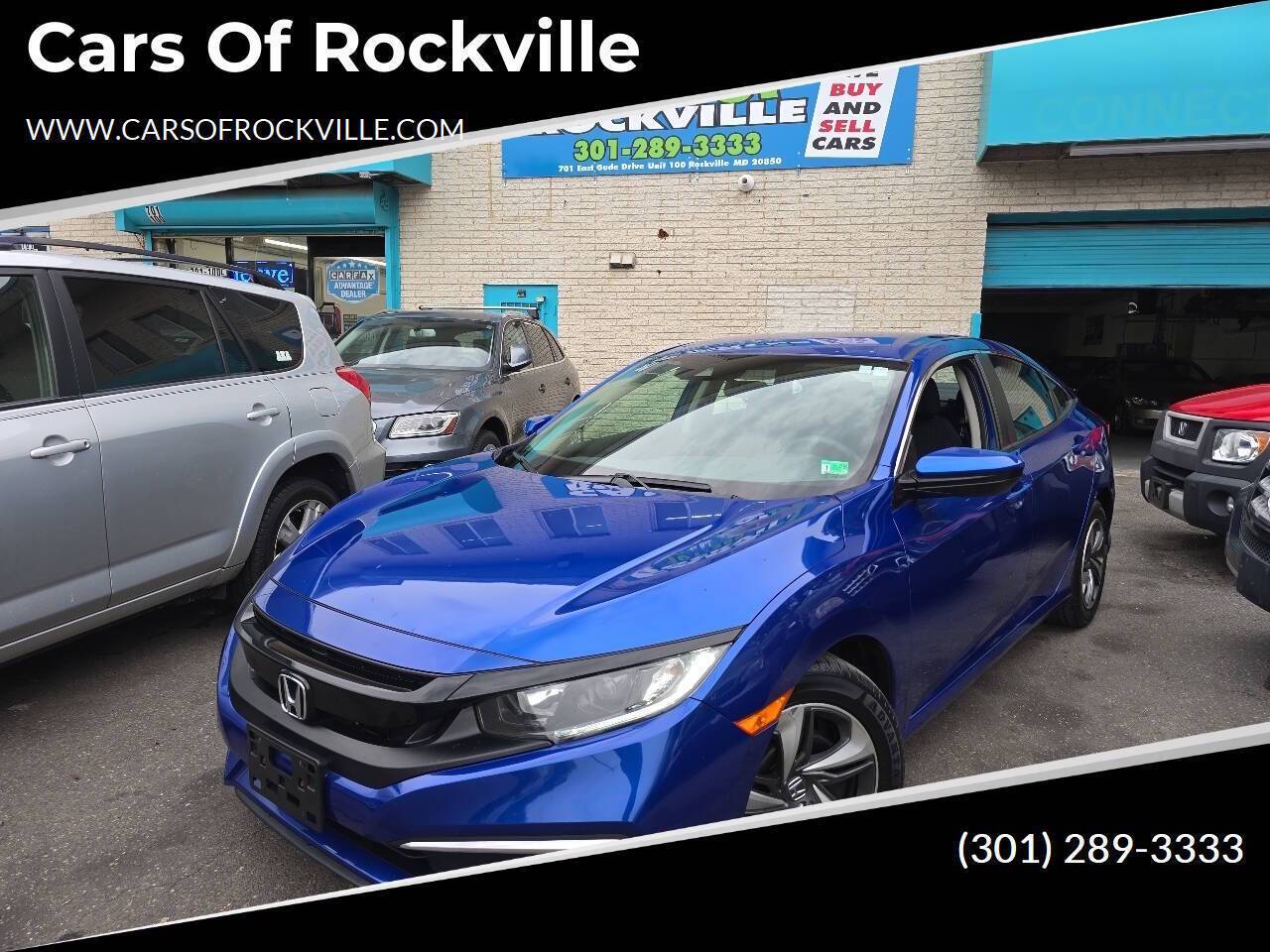 2021 Honda Civic LX — Sedan — 129,892 mi — Rockville, MD