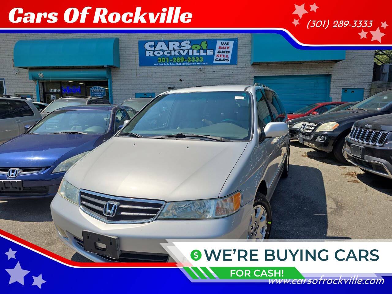 2003 Honda Odyssey EX-L — Minivan — 138,463 mi — Rockville, MD