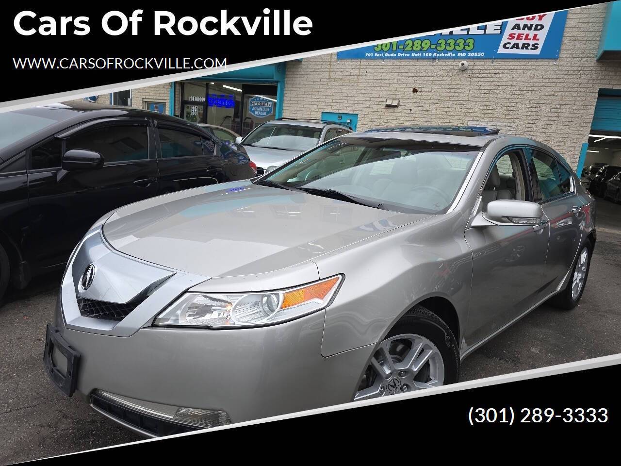 2009 Acura TL Technology Package — Sedan — 103,139 mi — Rockville, MD