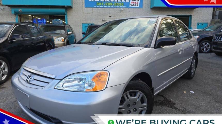 2002 Honda Civic LX — Sedan — 155,073 mi — Rockville, MD