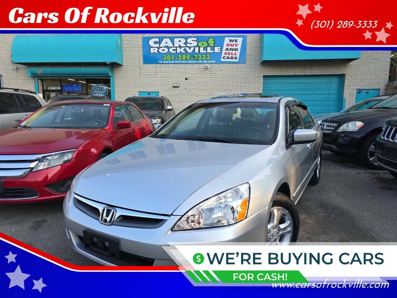 2007 Honda Accord EX-L — Sedan — 80,017 mi — Rockville, MD