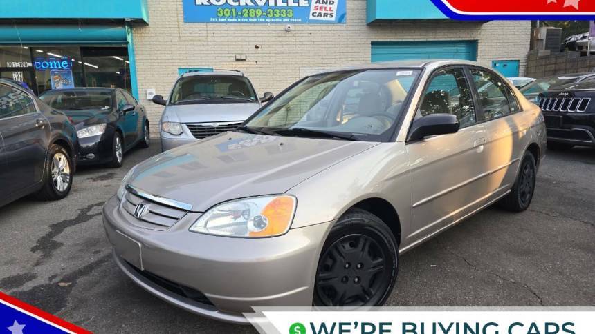 2002 Honda Civic LX — Sedan — 123,102 mi — Rockville, MD