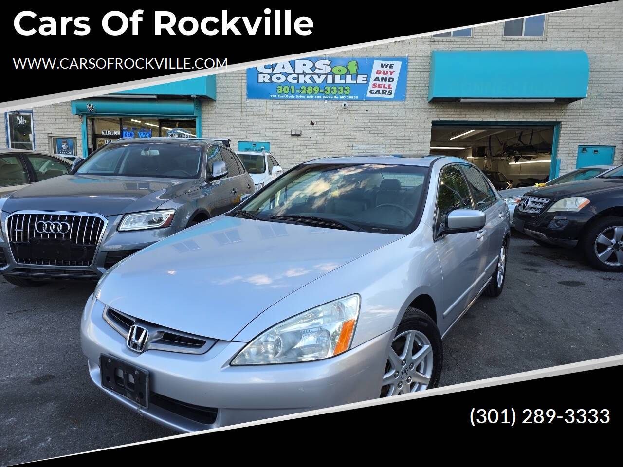 2004 Honda Accord EX V6 — Sedan — 128,163 mi — Rockville, MD