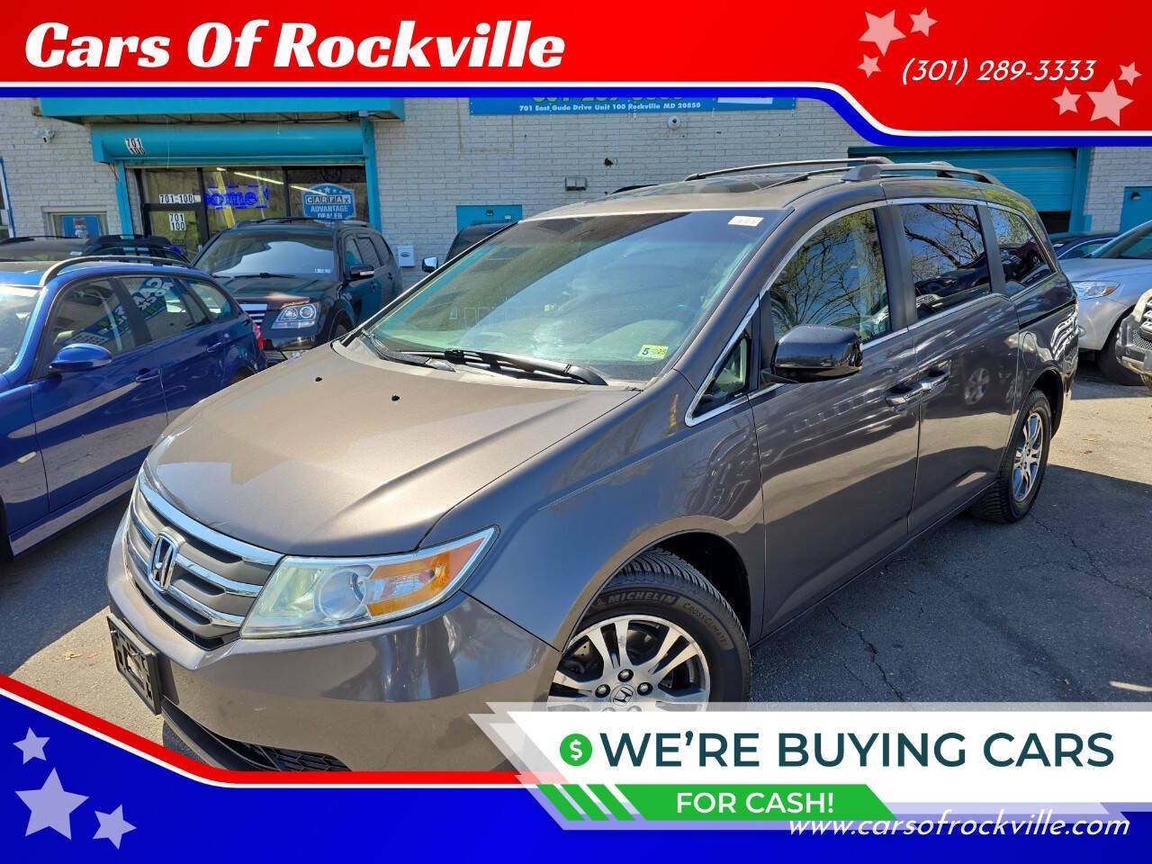 2011 Honda Odyssey EX-L — Minivan — 128,760 mi — Rockville, MD