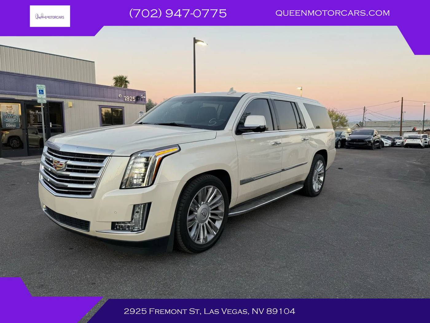 2015 Cadillac Escalade Platinum — SUV — 55,118 mi — Las Vegas, NV
