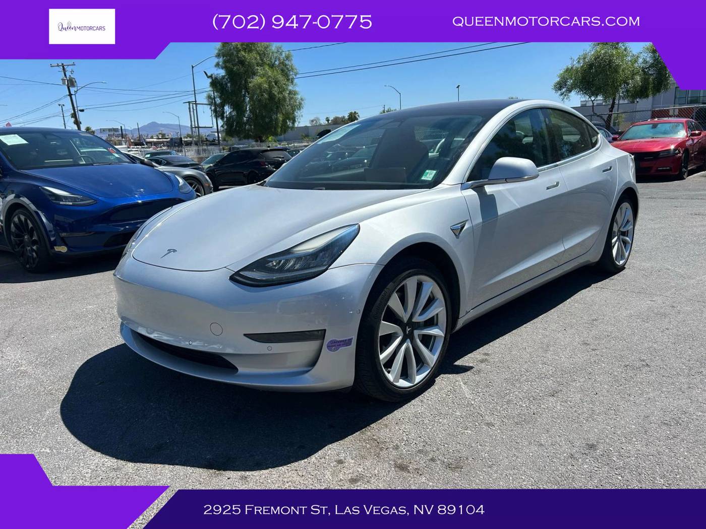 2018 Tesla Model 3 Long Range — Sedan — 122,224 mi — Las Vegas, NV