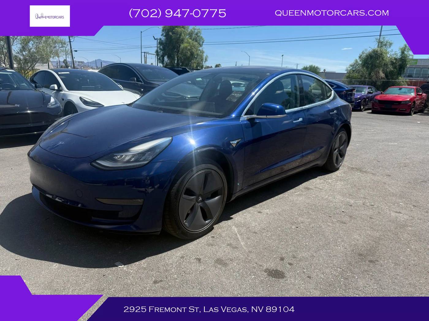 2018 Tesla Model 3 Long Range — Sedan — 121,995 mi — Las Vegas, NV