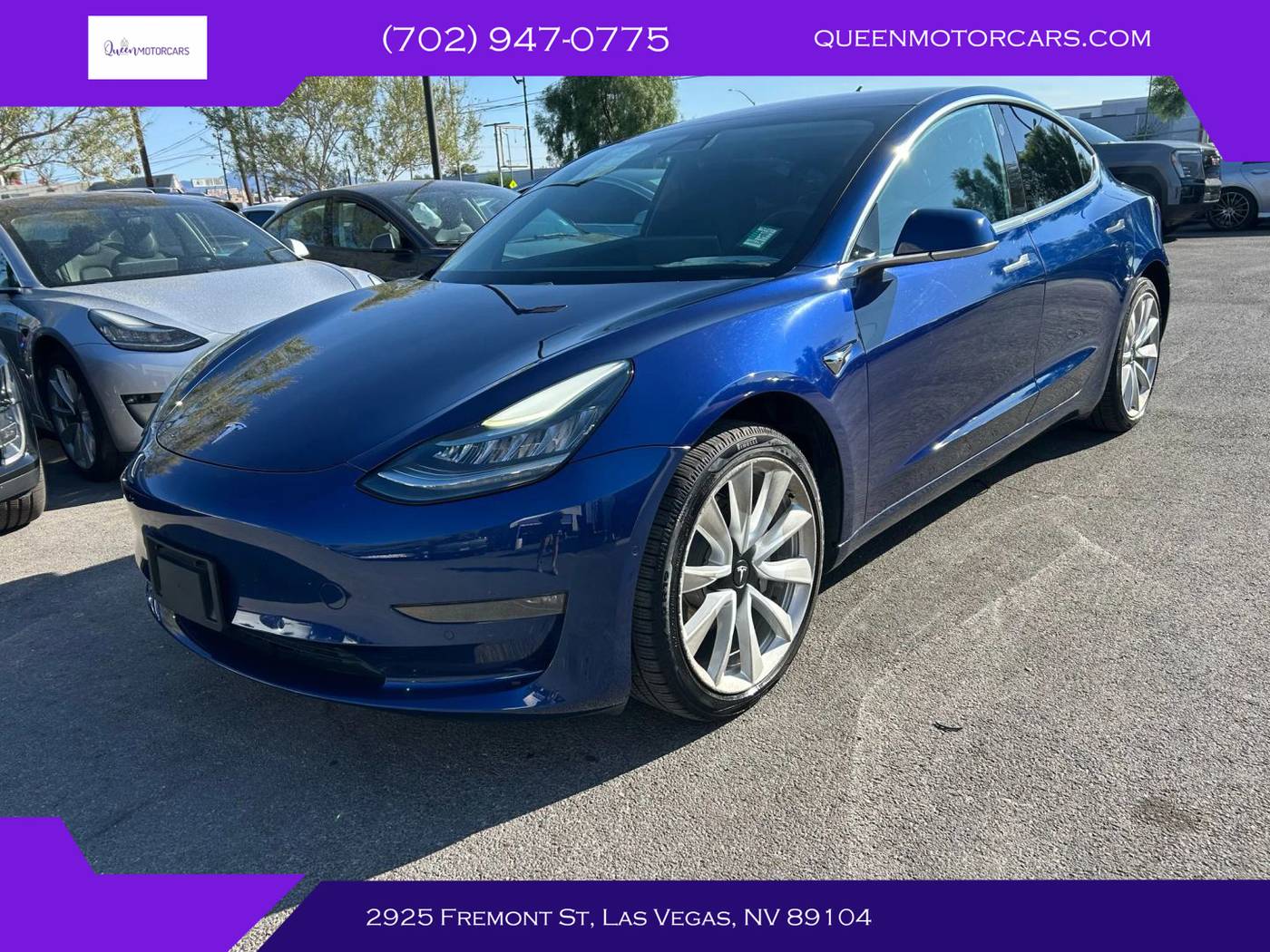 2018 Tesla Model 3 Long Range — Sedan — 88,747 mi — Las Vegas, NV