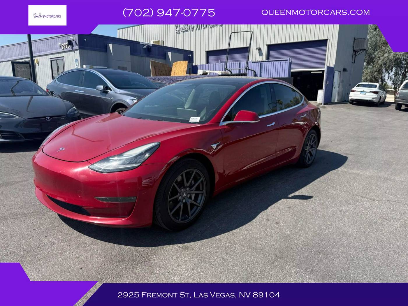 2018 Tesla Model 3 Long Range — Sedan — 81,670 mi — Las Vegas, NV