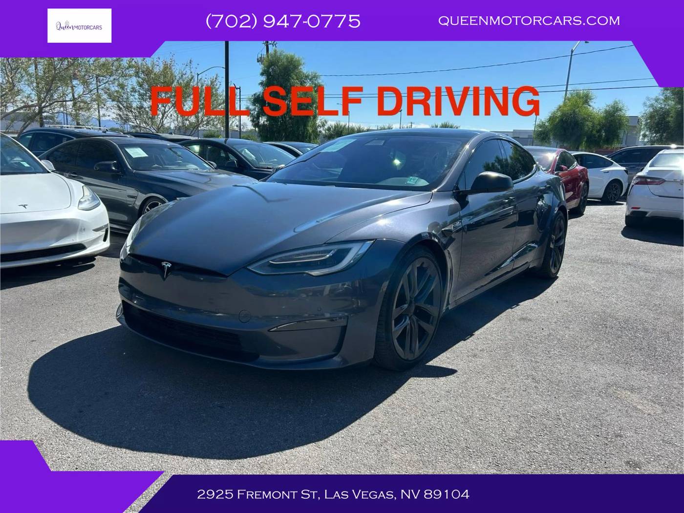 2022 Tesla Model S Long Range — Hatchback — 83,836 mi — Las Vegas, NV