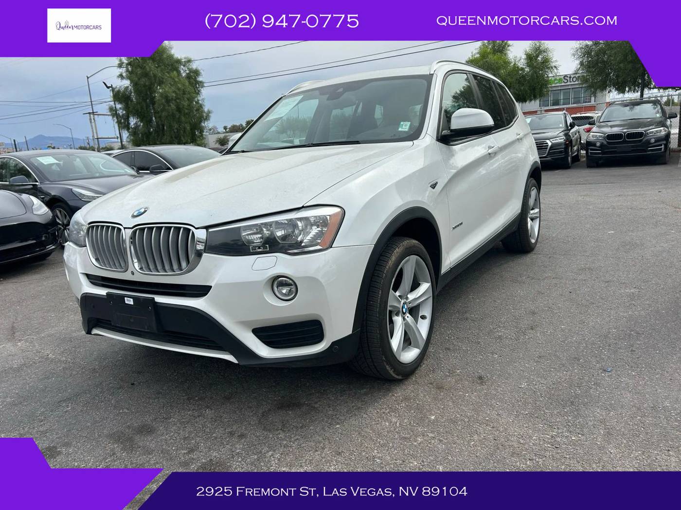2017 BMW X3 28i — SUV — 106,627 mi — Las Vegas, NV