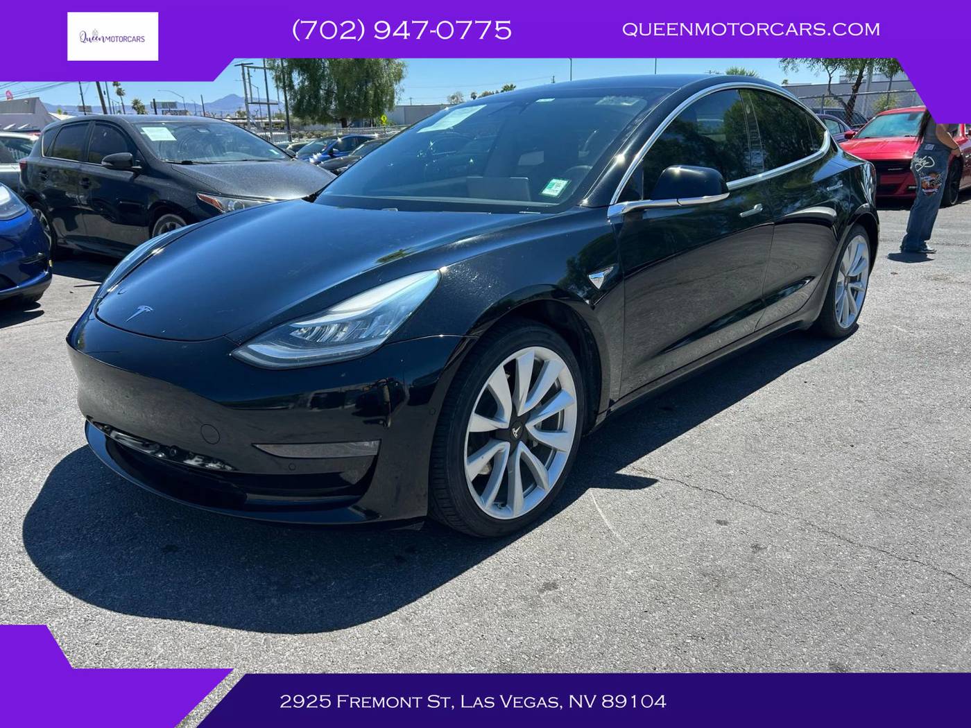 2019 Tesla Model 3 Long Range — Sedan — 78,171 mi — Las Vegas, NV