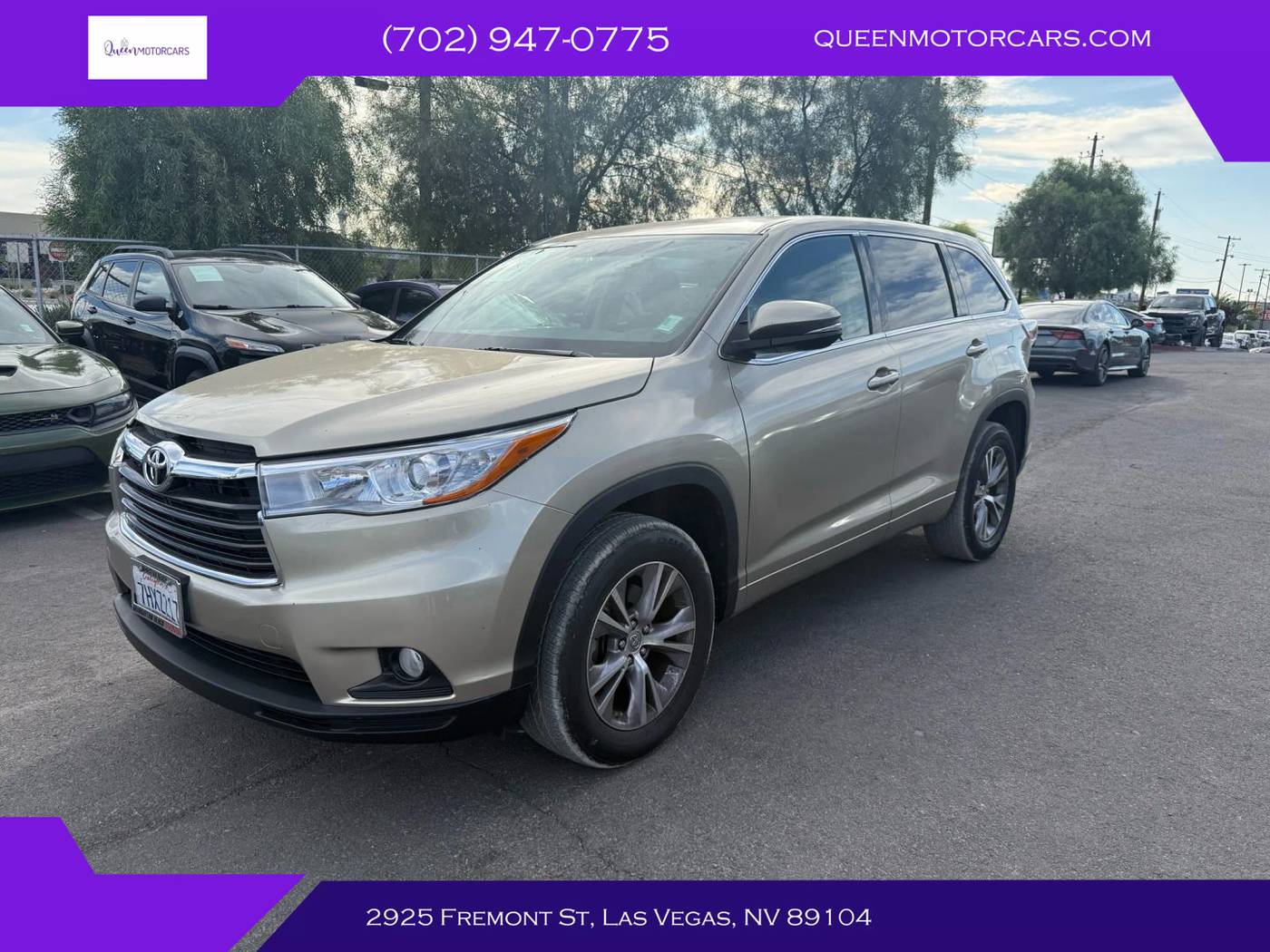 2015 Toyota Highlander LE Plus — SUV — 19,108 mi — Las Vegas, NV