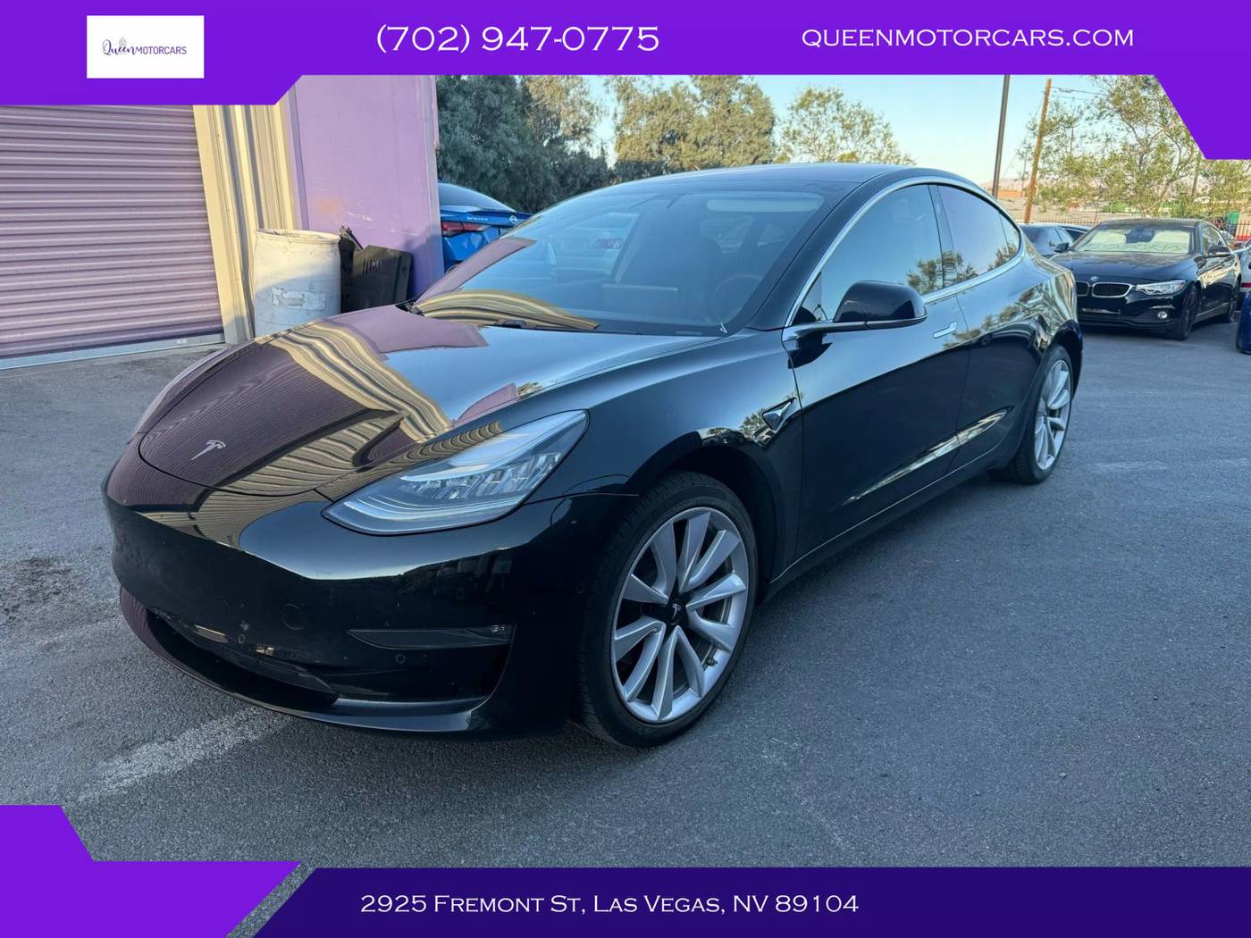 2018 Tesla Model 3 Long Range — Sedan — 121,140 mi — Las Vegas, NV