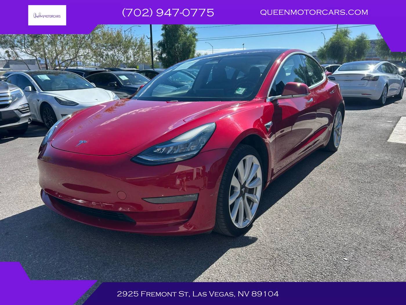 2018 Tesla Model 3 Long Range — Sedan — 65,279 mi — Las Vegas, NV