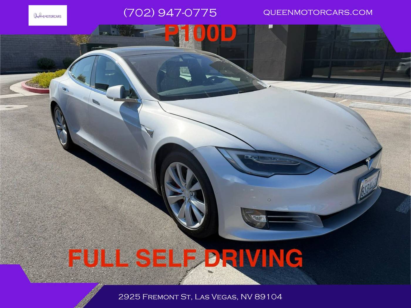 2017 Tesla Model S P100D — Hatchback — 79,129 mi — Las Vegas, NV