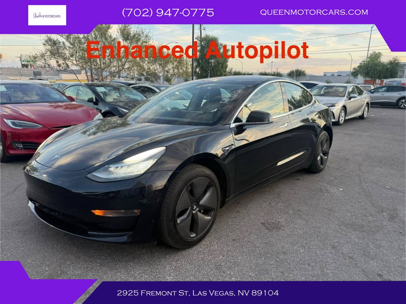 2018 Tesla Model 3 Long Range — Sedan — 45,676 mi — Las Vegas, NV