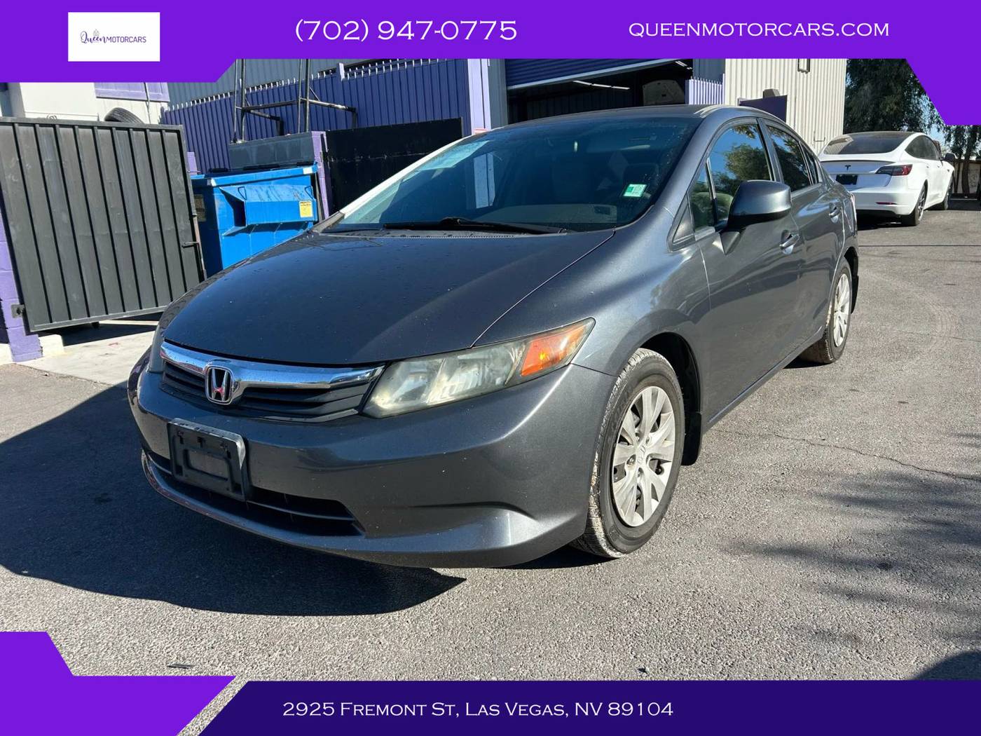 2012 Honda Civic LX — Sedan — 88,725 mi — Las Vegas, NV