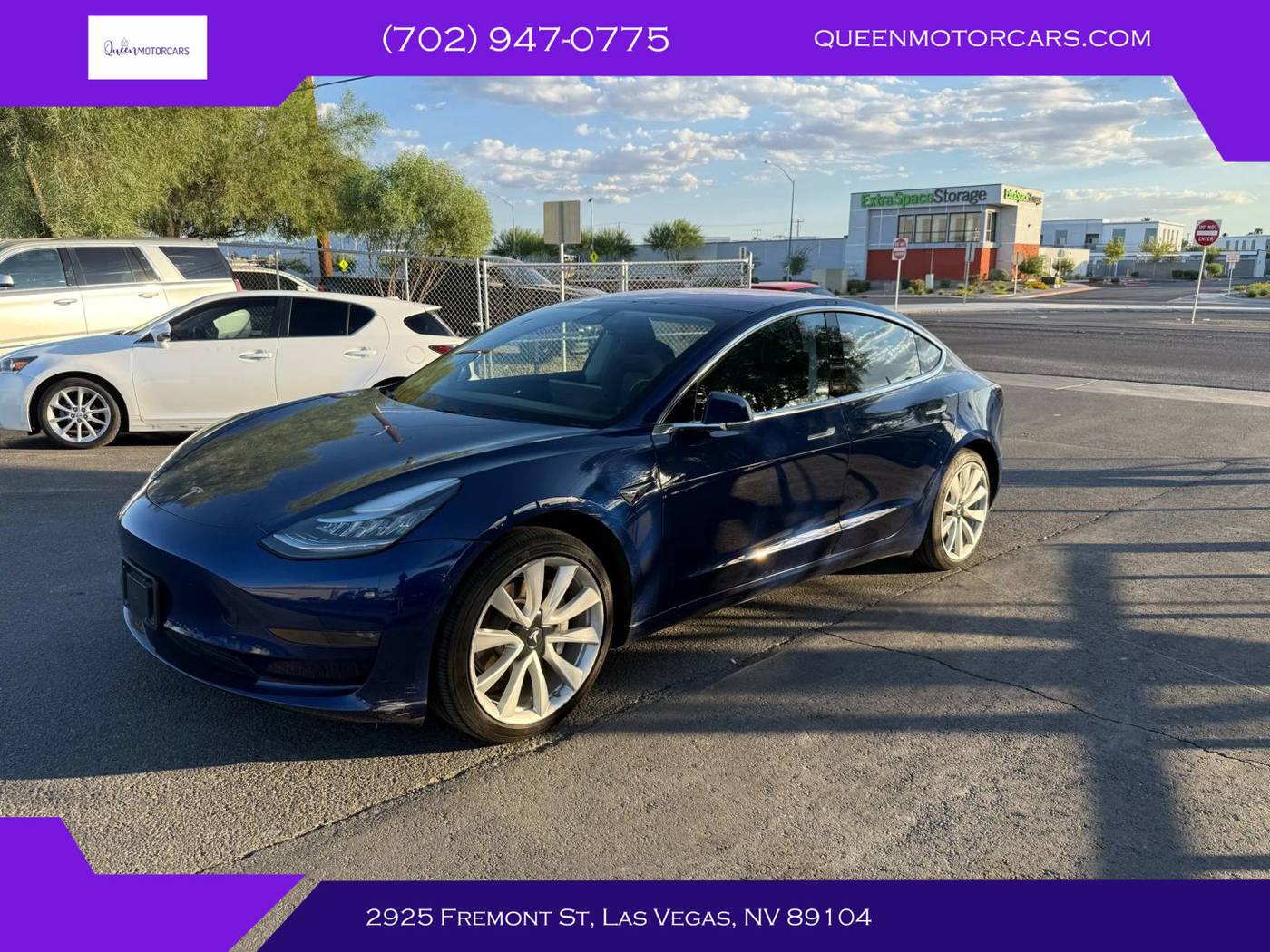 2018 Tesla Model 3 Long Range — Sedan — 52,868 mi — Las Vegas, NV