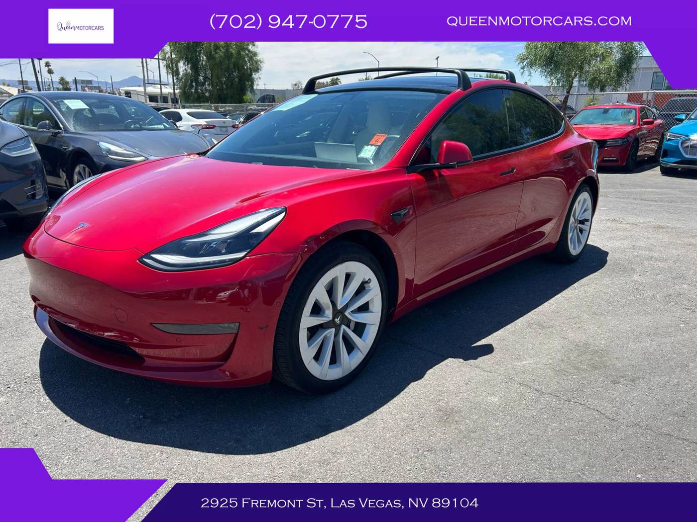 2021 Tesla Model 3 Standard Range Plus — Sedan — 21,699 mi — Las Vegas, NV