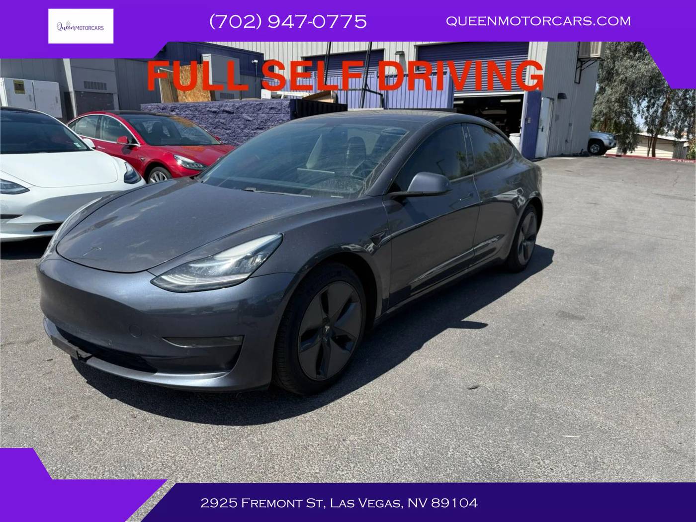 2018 Tesla Model 3 Long Range — Sedan — 61,061 mi — Las Vegas, NV