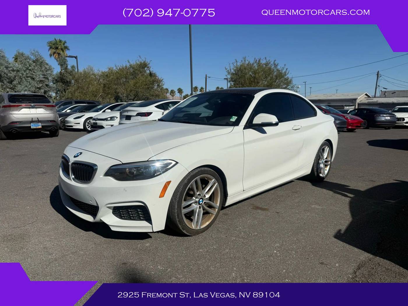 2016 BMW 2 Series 228i — Coupe — 75,463 mi — Las Vegas, NV