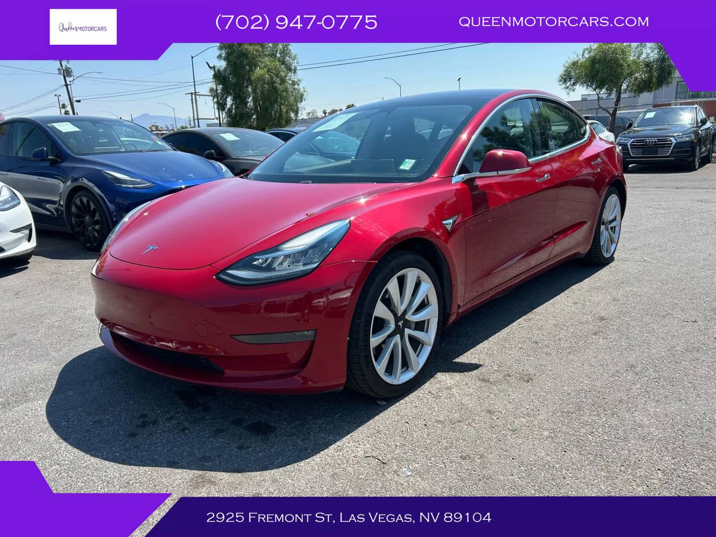 2018 Tesla Model 3 Long Range — Sedan — 111,252 mi — Las Vegas, NV