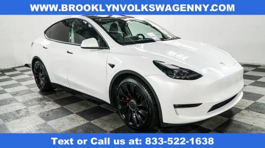 Used tesla model y shop performance for sale