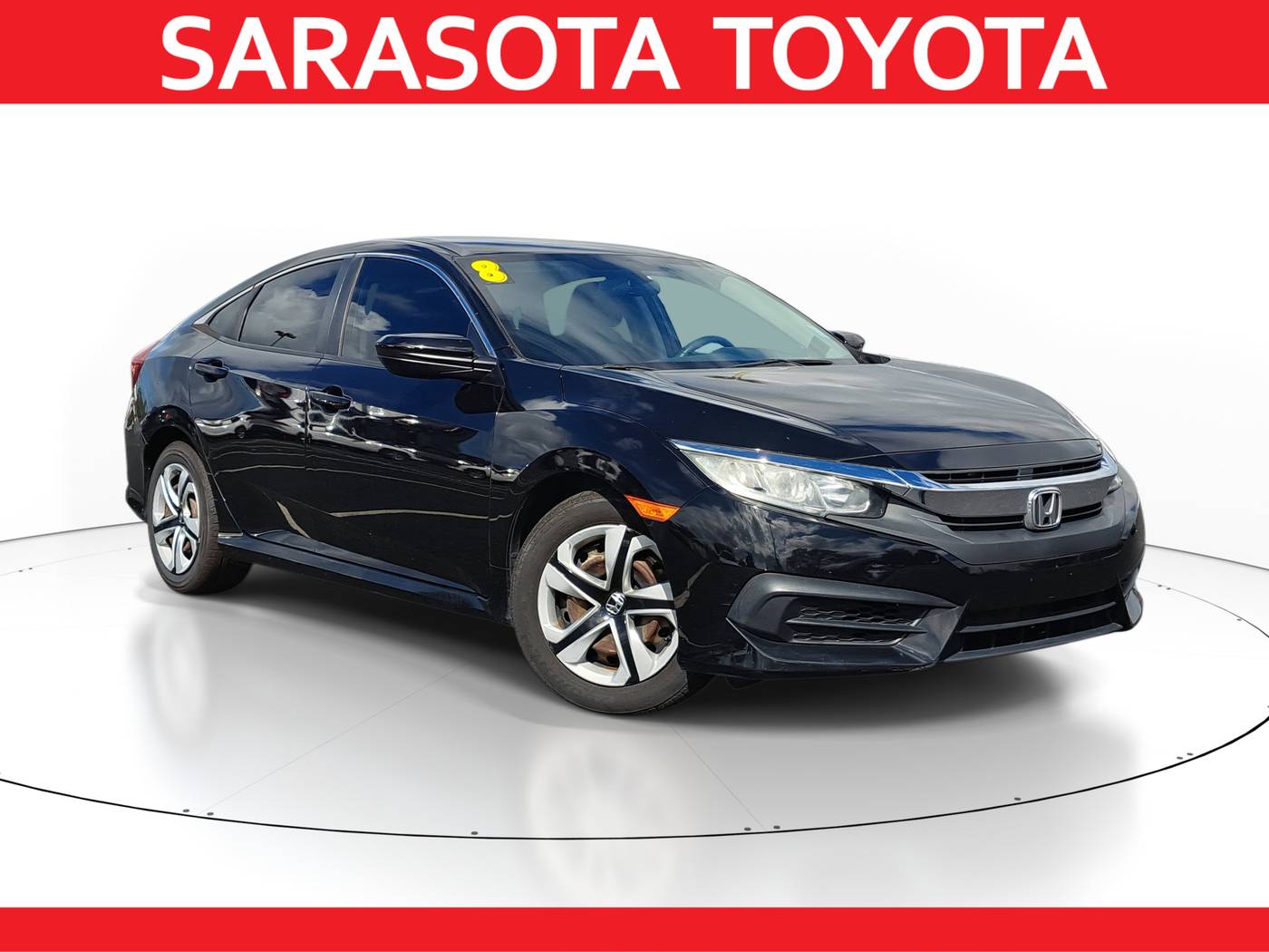 2018 Honda Civic LX — Sedan — 76,393 mi — Sarasota, FL