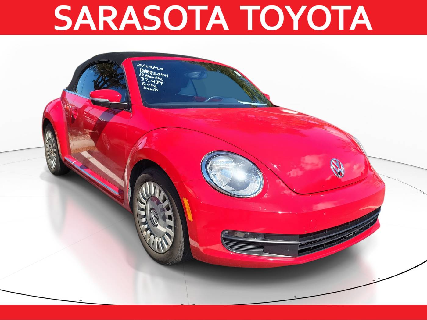 2013 Volkswagen Beetle 2.5 — Convertible — 37,441 mi — Sarasota, FL