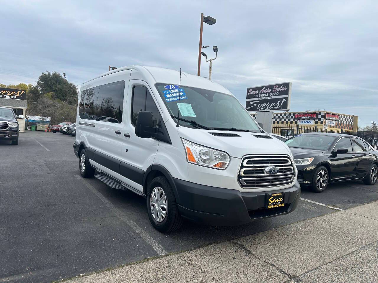 2018 Ford Transit Passenger Wagon T-350 XLT — Passenger Van — 113,667 mi — Sacramento, CA