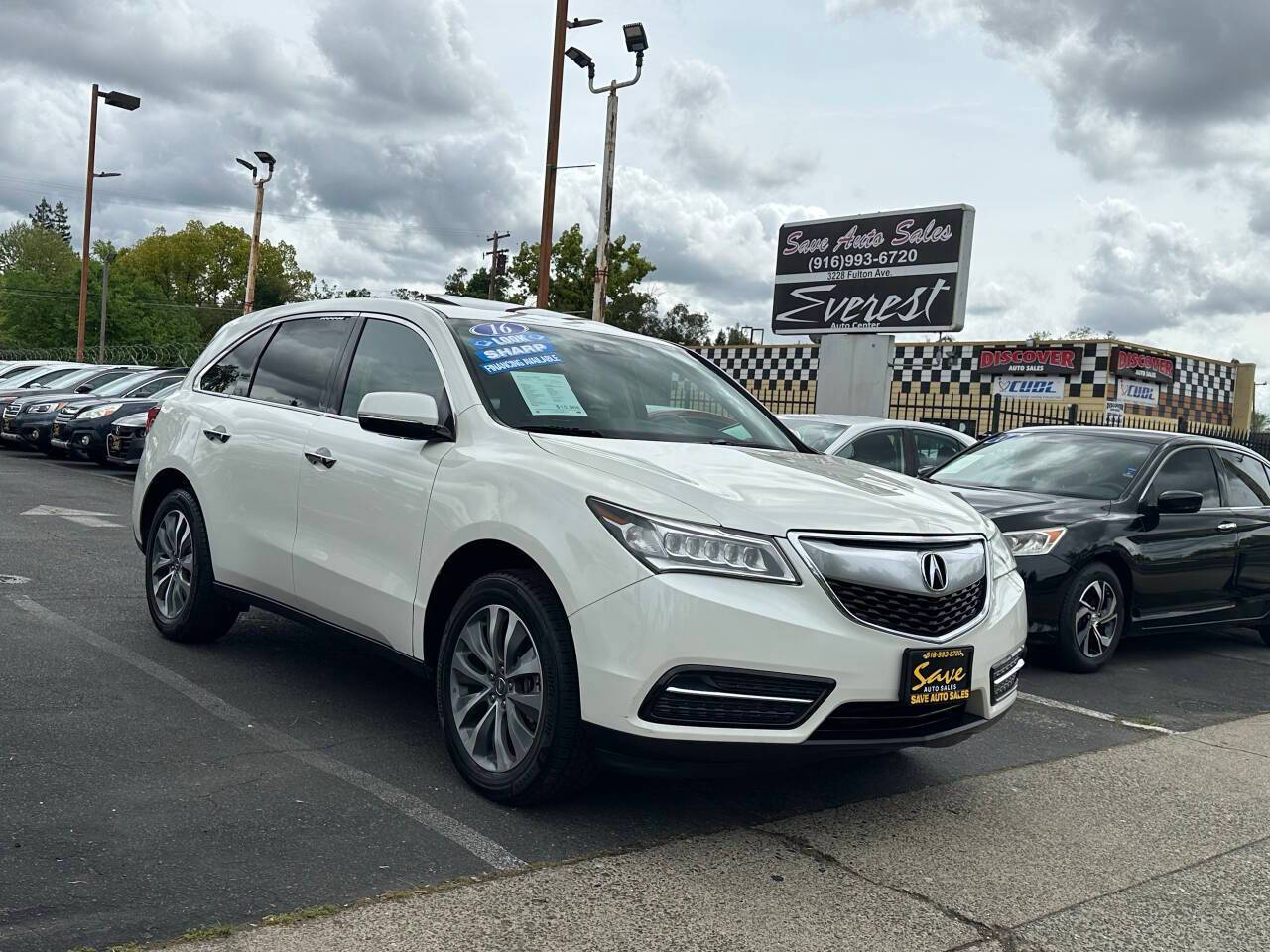 2016 Acura MDX Technology Package with AcuraWatch Plus — SUV — 125,541 mi — Sacramento, CA