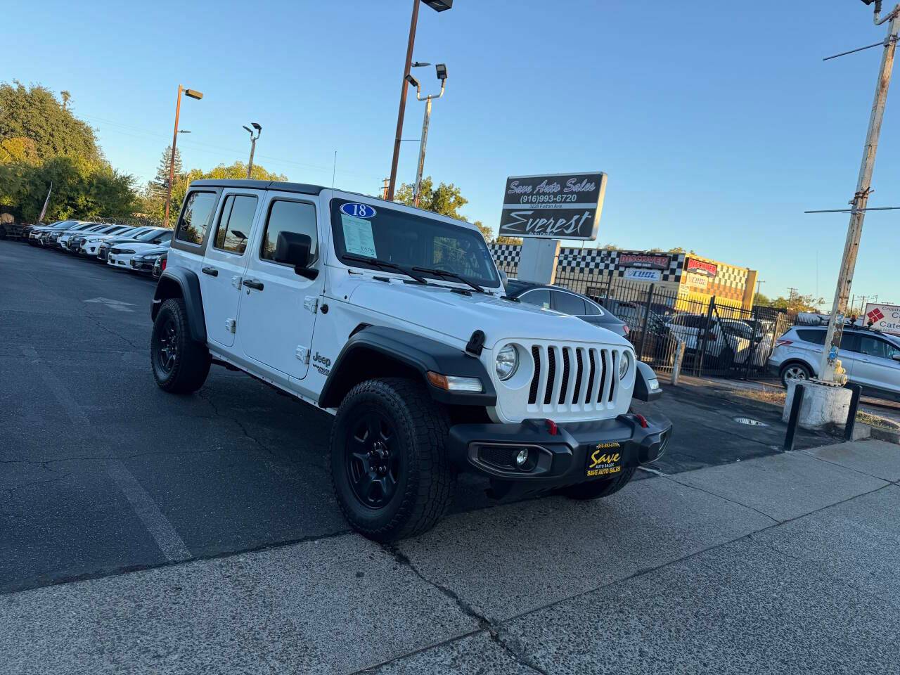 2018 Jeep Wrangler Sport — SUV — 139,459 mi — Sacramento, CA