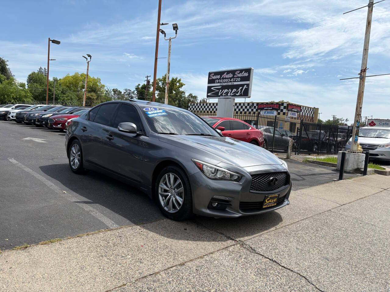 2016 INFINITI Q50 3.0t Premium — Sedan — 107,598 mi — Sacramento, CA