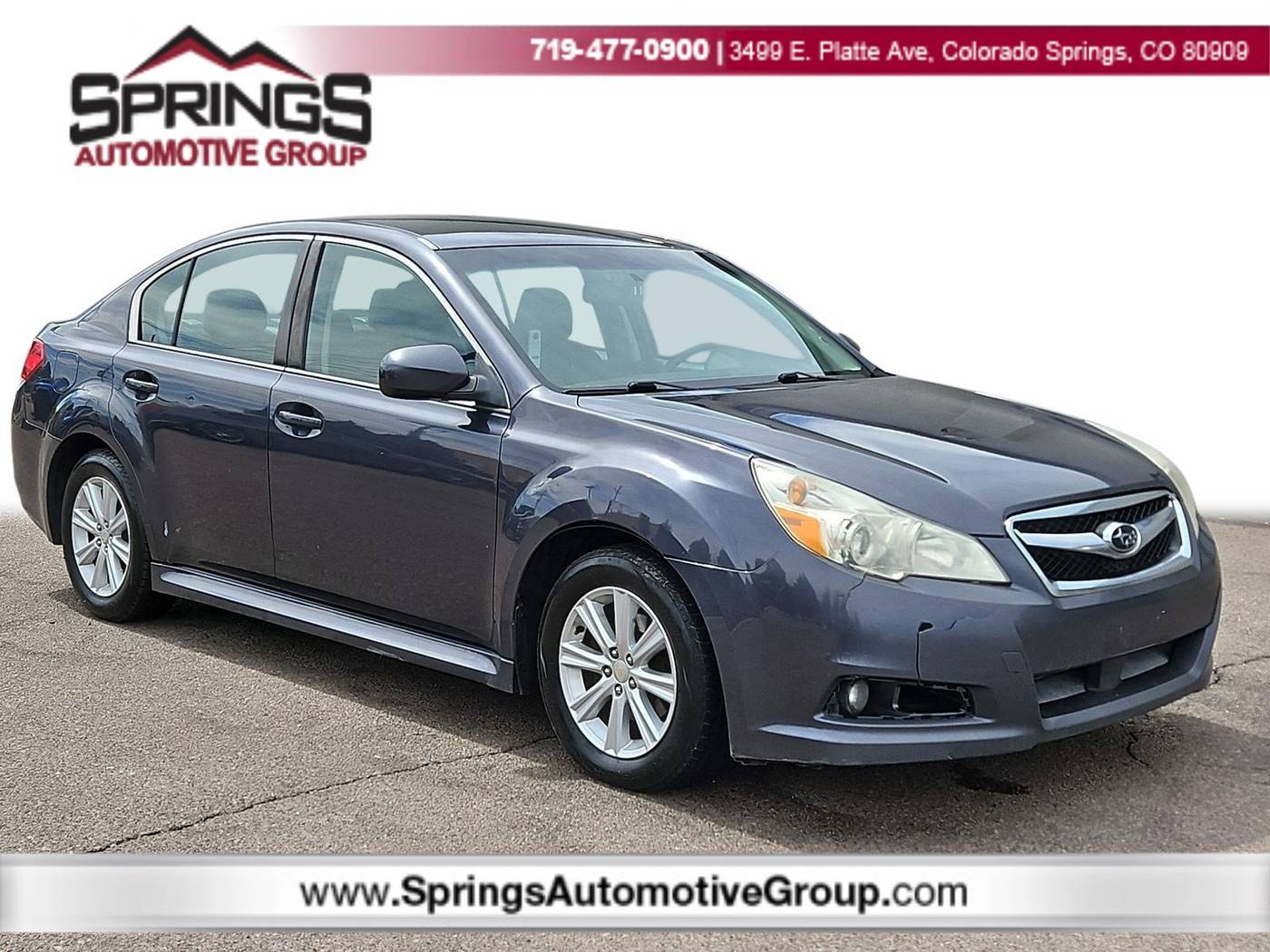 2011 Subaru Legacy 2.5i Premium — Sedan — 212,706 mi — Colorado Springs, CO