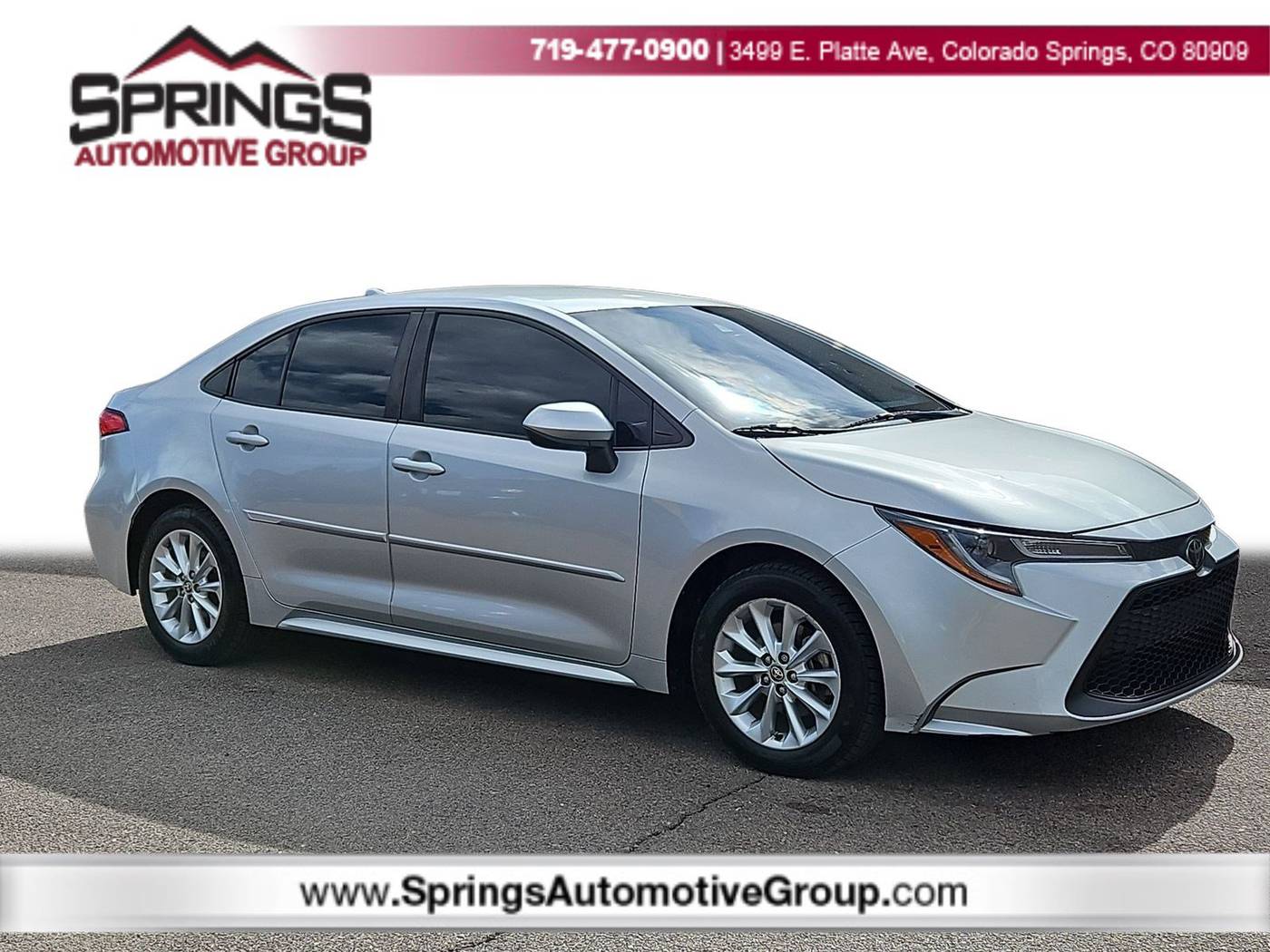 2021 Toyota Corolla LE — Sedan — 61,202 mi — Colorado Springs, CO